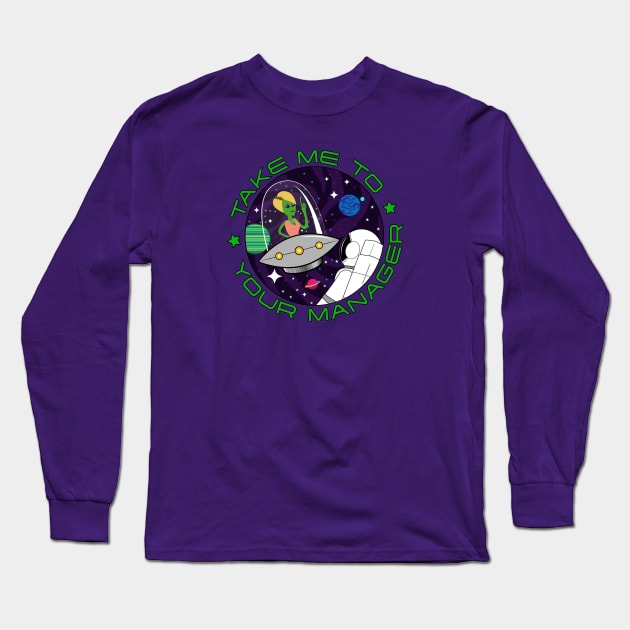 Space Karen Long Sleeve T-Shirt by stevenselbyart